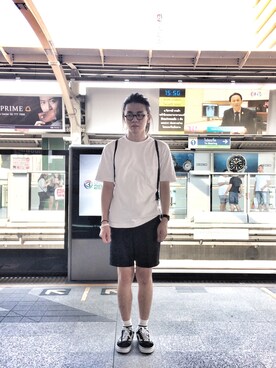 「パンツスタイル」｜OnlyZi Leeさん（メンズ・170cm・30代）の秋コーディネート