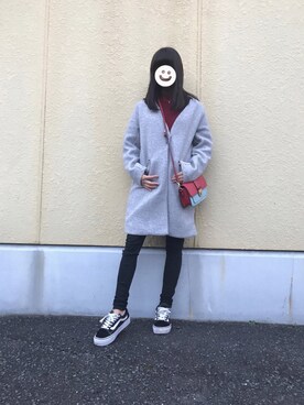 「Accessorize（アクセサライズ）のアイテム」を使った、スチャダラパーさん（レディース・160cm）の冬コーディネート