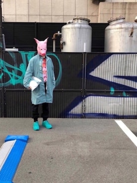 「ストリート服が好き」｜「アイテム（その他）」を使った、パーティピッグさん（メンズ・175cm）の秋コーディネート
