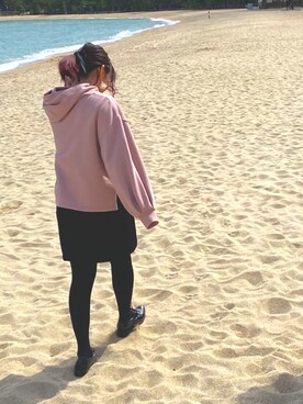 「アイテム（ヘアゴム）」を使った、mimiさん（レディース・147cm・10代）の春コーディネート