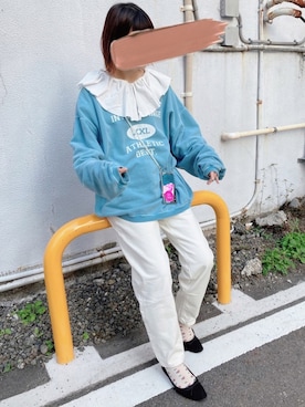 「SPINNS（スピンズ）のアイテム（PC・スマホグッズ/家電）」を使った、mai＊さん（レディース・161cm）の春コーディネート
