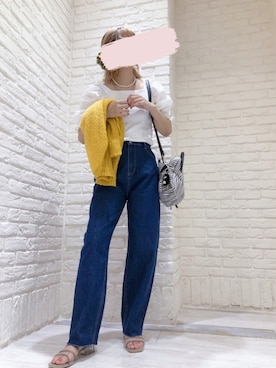 「Kastane」｜「アイテム（その他トップス）」を使った、mai＊さん（レディース・161cm）の春コーディネート