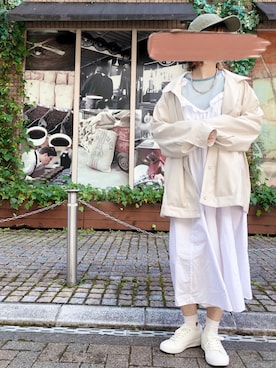 「Kastane」｜「アイテム（その他トップス）」を使った、mai＊さん（レディース・161cm）の春コーディネート
