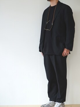 「newbalance2002」｜「アイテム（アクセサリー）」を使った、KSKSSKさん（メンズ・174cm）の秋コーディネート