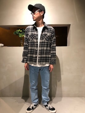 hirofumi inoue さん（メンズ・184cm）の春コーディネート