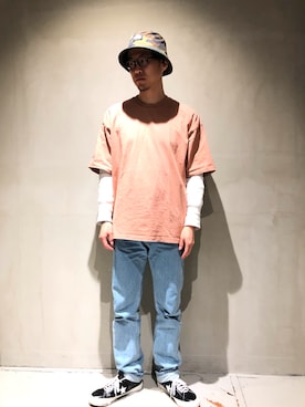 hirofumi inoue さん（メンズ・184cm）の春コーディネート