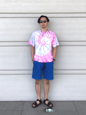 hirofumi inoue さん（メンズ・184cm）の夏コーディネート