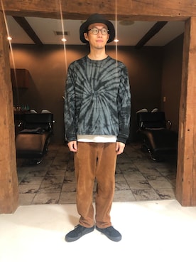 hirofumi inoue さん(メンズ・184cm)の秋コーディネート