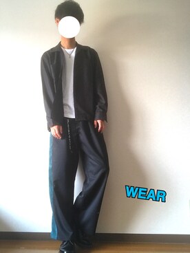 「SHAREEF（シャリーフ）のアイテム（その他）」を使った、oさん（メンズ・178cm）の秋コーディネート