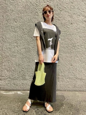 「フォローミー」｜airi yukiさん（レディース・159cm）の春コーディネート