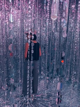 「A land（エーランド）のアイテム（帽子）」を使った、emviaさん（レディース・156cm）の秋コーディネート