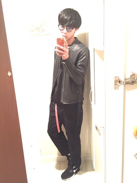 Ryuさん（メンズ・172cm）の冬コーディネート