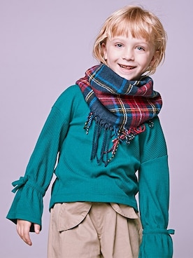「スヌード」｜Right-on KID'Sさん（キッズ・120cm）の秋コーディネート