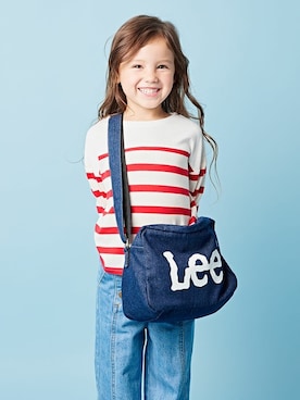 「Right-on（ライトオン）のアイテム（パンツ）」を使った、Right-on KID'Sさん（キッズ・110cm）の冬コーディネート