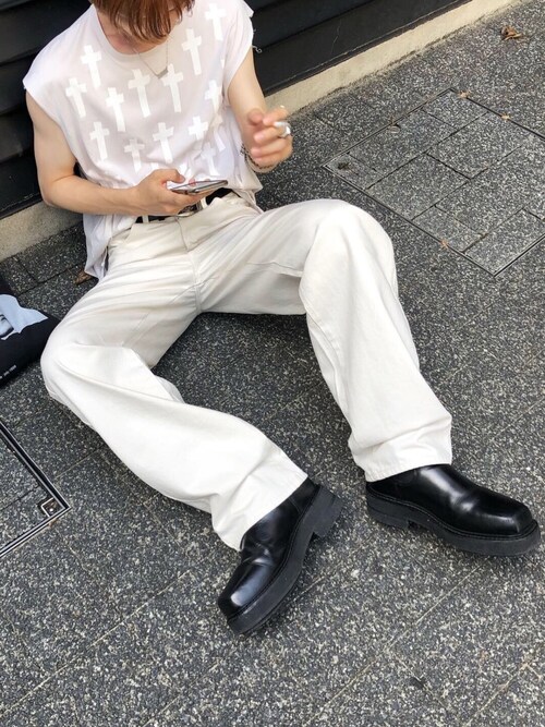 eytys ブーツ Eytys Eytys Cherry Red Detroit Platform Oxfords | Grailed
