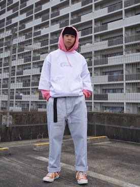 「平成最後のWEARISTAセンバツ」｜中込 樹さん（メンズ・173cm）の春コーディネート