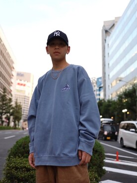 「やっぱりストリートが好き」｜中込 樹さん（メンズ・173cm）の秋コーディネート