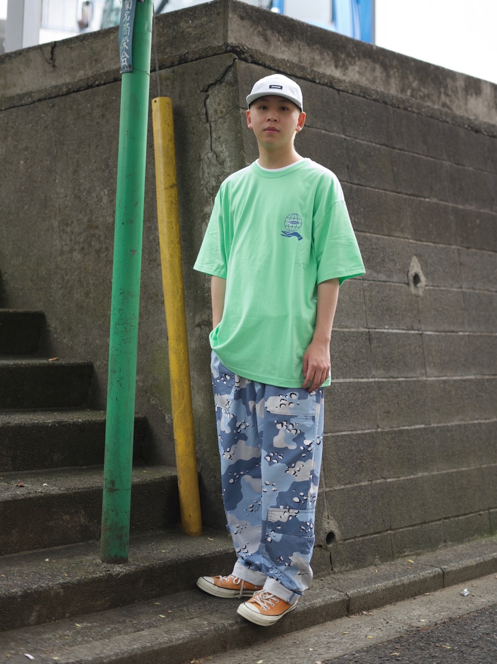 中込 樹 Xlarge X Girl ルミネエスト新宿 Xlargeのtシャツ カットソーを使ったコーディネート Wear