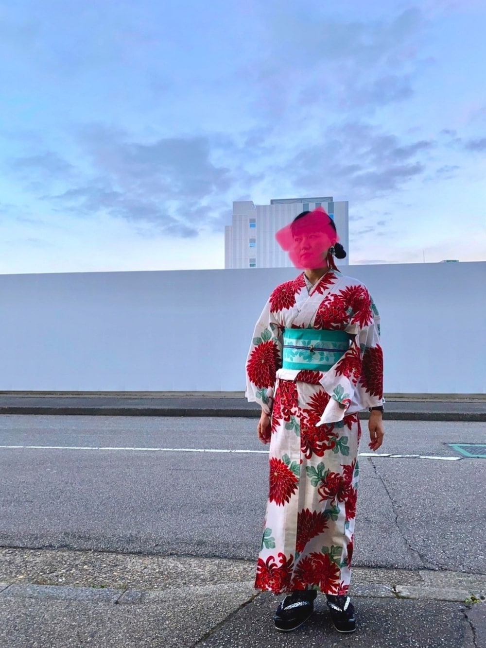 「着物、浴衣、和装、ライブビューイング、東京事変」｜「菊屋の浴衣（お誂え）（浴衣、レッド系）」を使った、さかなせんせいさん（レディース・161cm）の秋コーディネートの1枚目の写真