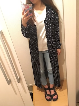 「METEO（メテオ）のアイテム」を使った、Miiikaさん（レディース・145cm）の春コーディネート