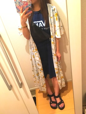 「METEO（メテオ）のアイテム」を使った、Miiikaさん（レディース・145cm）の春コーディネート