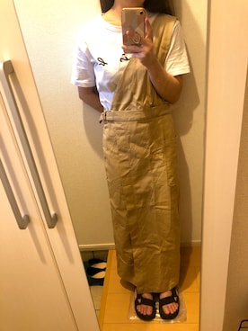 「METEO（メテオ）のアイテム」を使った、Miiikaさん（レディース・145cm）の夏コーディネート