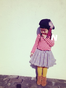 nicoさん（キッズ・100cm）の冬コーディネート