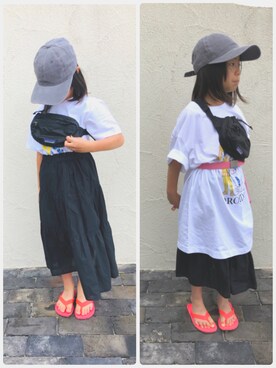 nicoさん（キッズ・92cm）の夏コーディネート
