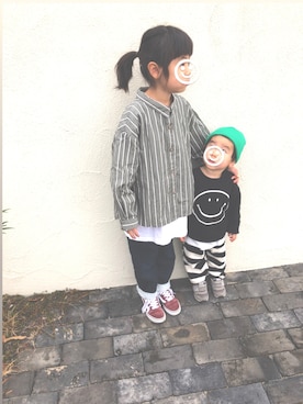 nicoさん（キッズ・120cm）の冬コーディネート