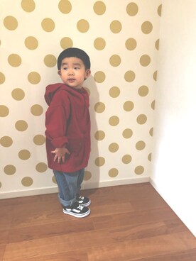 nicoさん（キッズ・120cm）の冬コーディネート