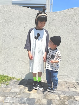 nicoさん（キッズ・120cm）の春コーディネート
