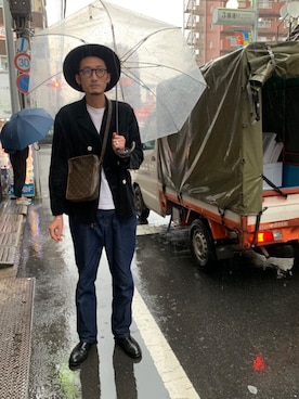 将軍さん(メンズ・188cm)の夏コーディネート