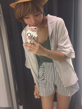 ri_63さん（レディース・162cm）の夏コーディネート