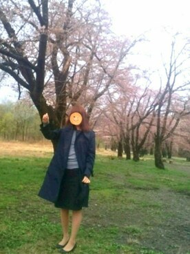 「仕事コーデ」｜「アイテム（トレンチコート）」を使った、®eeekoさん（レディース・163cm）の春コーディネート