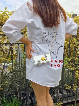「ACCOMMODE（アコモデ）のアイテム（PC・スマホグッズ/家電）」を使った、RNさん（レディース・158cm）の夏コーディネート