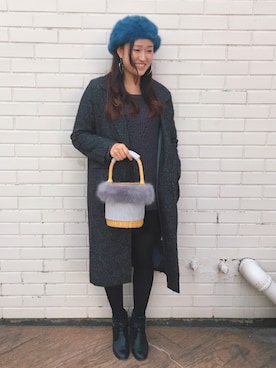 「ACCOMMODE（アコモデ）のアイテム」を使った、RNさん（レディース・158cm）の秋コーディネート