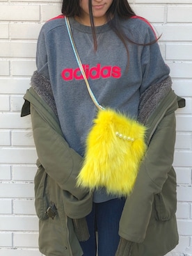 「ACCOMMODE（アコモデ）のアイテム」を使った、RNさん（レディース・158cm）の冬コーディネート