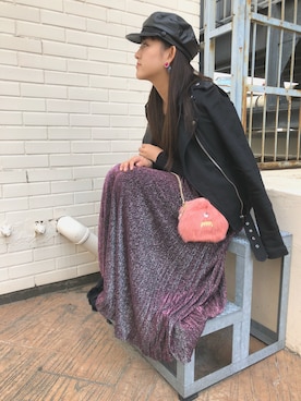 「ACCOMMODE（アコモデ）のアイテム」を使った、RNさん（レディース・158cm）の秋コーディネート