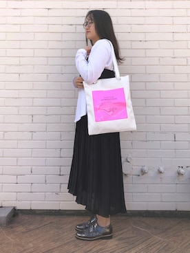 「ACCOMMODE（アコモデ）のアイテム」を使った、RNさん（レディース・158cm）の春コーディネート