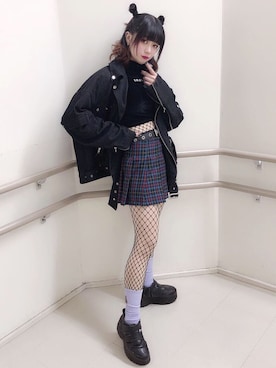 「MORPH8NE（モルフィン）のアイテム」を使った、にゃぱさん（レディース・158cm）の春コーディネート