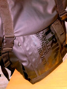 「※ALPHA（アルファ）のアイテム（バックパック/リュック）」を使った、あきさん（レディース・157cm）の冬コーディネート