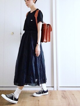 「Grafeaのアイテム」を使った、miki__072さん（レディース・165cm）の秋コーディネート