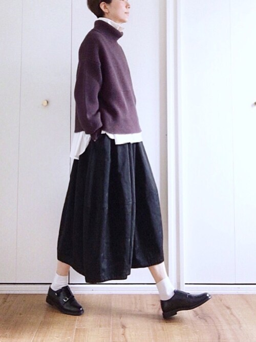 miki__072｜BLACK COMME des GARCONSのスカートを使ったコーディネート - WEAR