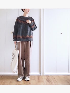 miki__072さん(レディース・165cm)の冬コーディネート