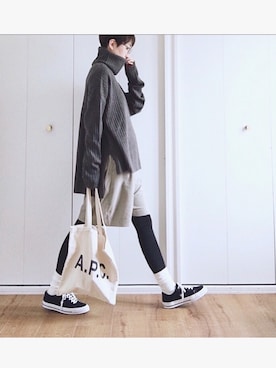 miki__072さん(レディース・165cm)の冬コーディネート