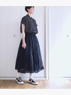 miki__072さん（レディース・165cm）の夏コーディネート