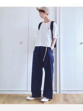 miki__072さん（レディース・165cm）の夏コーディネート