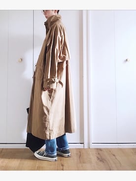「JOURNAL STANDARD LUXE（ジャーナルスタンダード　ラックス）のアイテム（その他アウター）」を使った、miki__072さん（レディース・165cm）の秋コーディネート