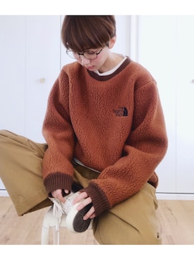 「アイラブCONVERSE」｜「アイテム（スウェット）」を使った、miki__072さん（レディース・165cm）の冬コーディネート