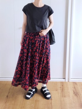 miki__072さん（レディース・165cm）の夏コーディネート